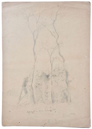 drei-baeume-vor-verfallener-mauer-in-nesselrode-319-bleistift.jpg